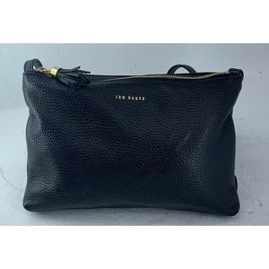 TED BAKER Leather Crossbody Bag w/ Duster Bag